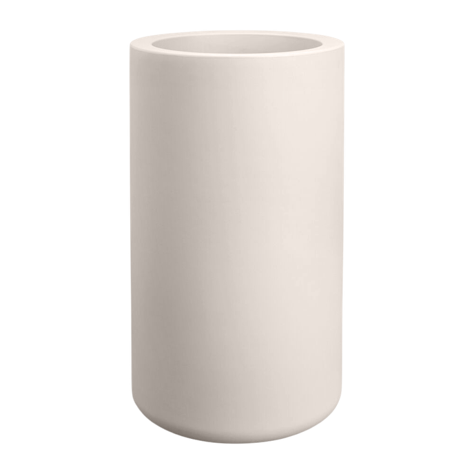 pure cilinder high 40 linnen wit